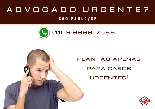 Advogado urgente (São Paulo / SP)