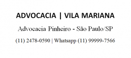 Advocacia na Vila Mariana | Advogado Vila Mariana | São Paulo / SP