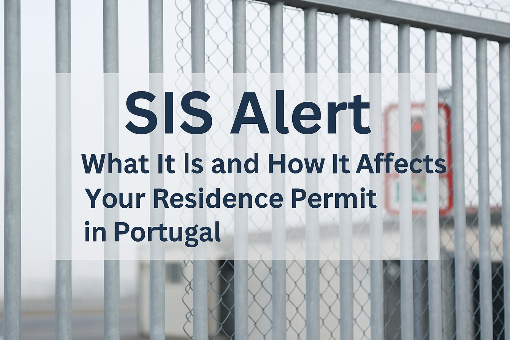SIS Alert: What It Is and How It Affects Your Residence Permit in Portugal