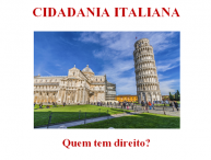 Cidadania Italiana | Quem tem direito?