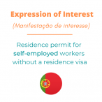 Expression of Interest | Residence permit for self-employed workers without a residence visa