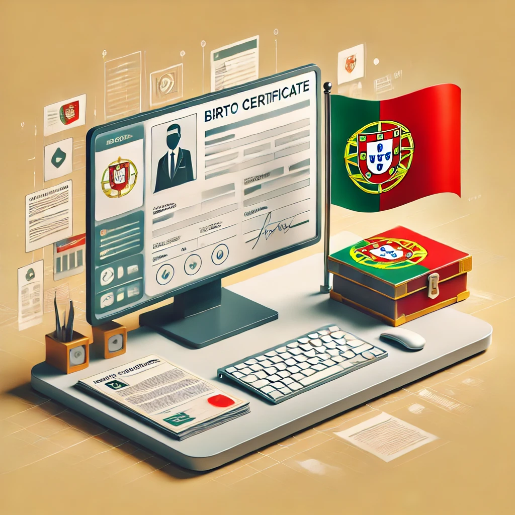 Serviço de Pesquisa e Emissão de Certidões de Nascimento em Portugal