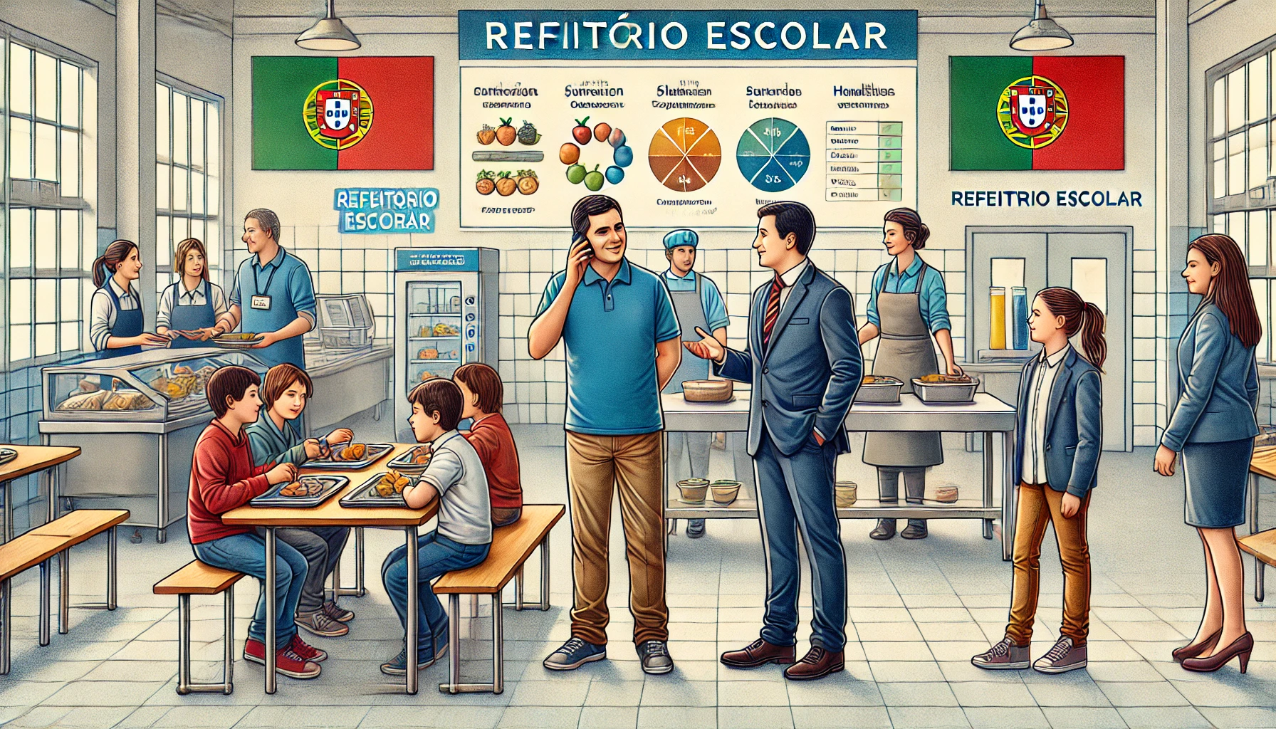 Refeições Escolares em Portugal: Gestão, Reclamações e Responsabilidades Legais