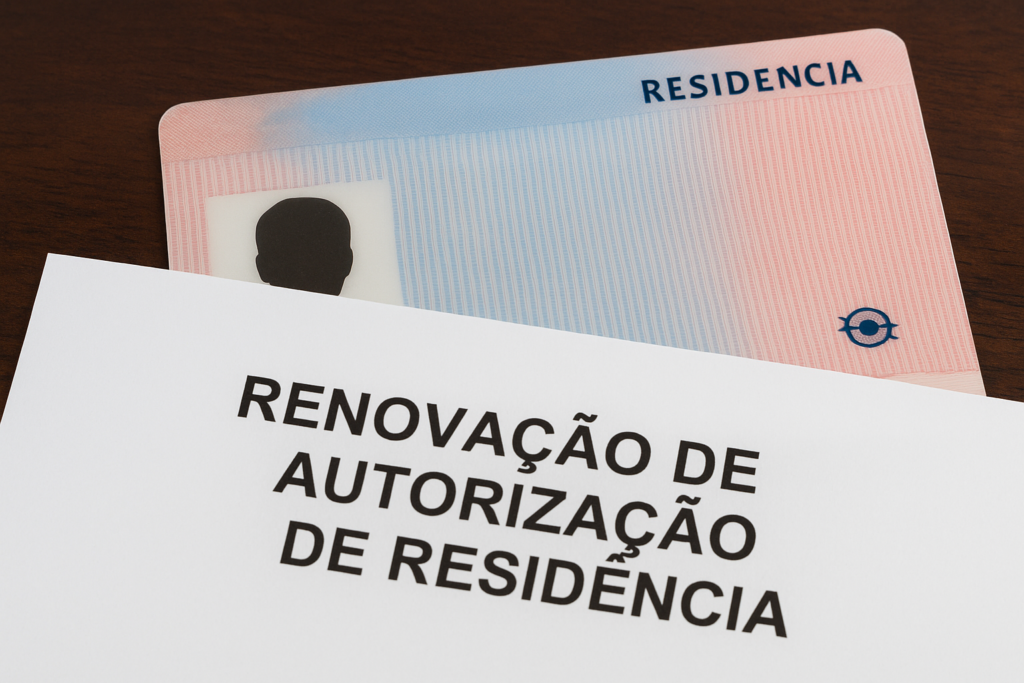 Renovação de autorização de residência