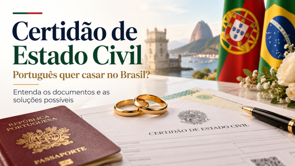 Casamento de Português no Brasil